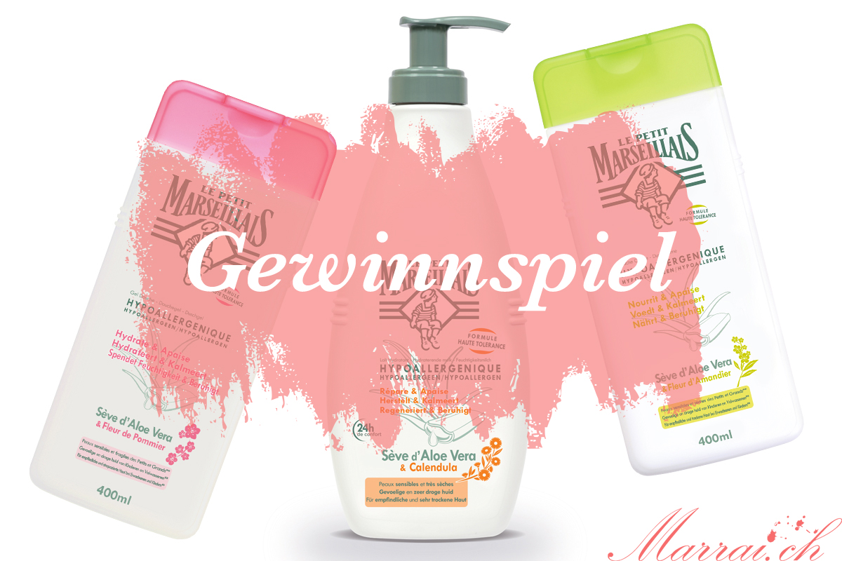Le Petit Marseillais Sensitive Linie Gewinnspiel- Bilder gehören LPM