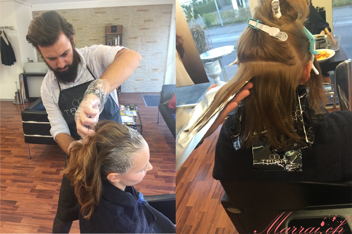Haare färben & Mèches ziehen - Bilder gehören Trinity