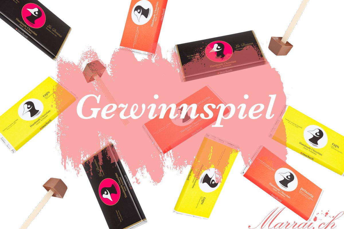 Taucherli Schokolade: La Donna, Raps, Petazeta - Bilder gehören Taucherli
