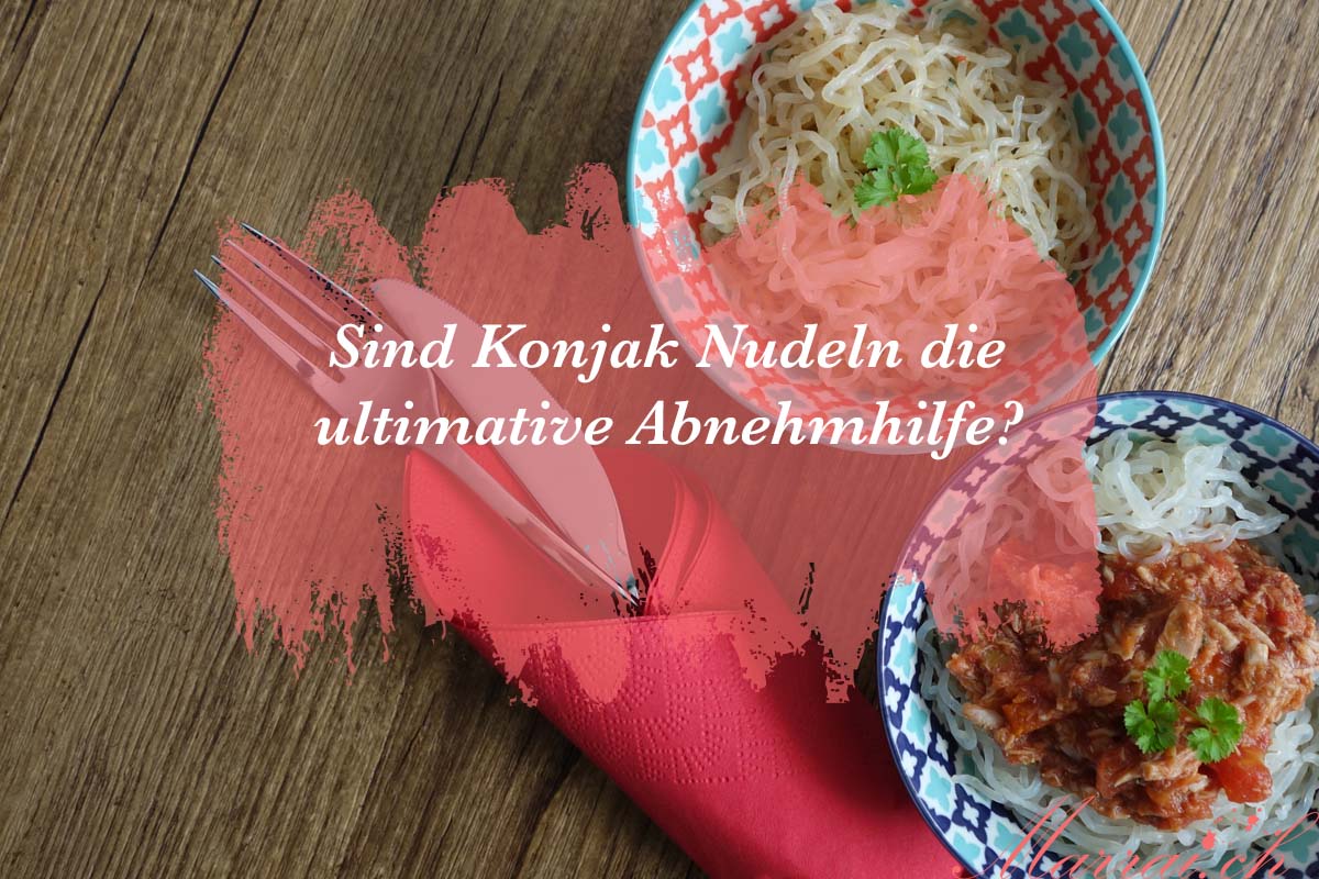 Konjak Nudeln Titelbild