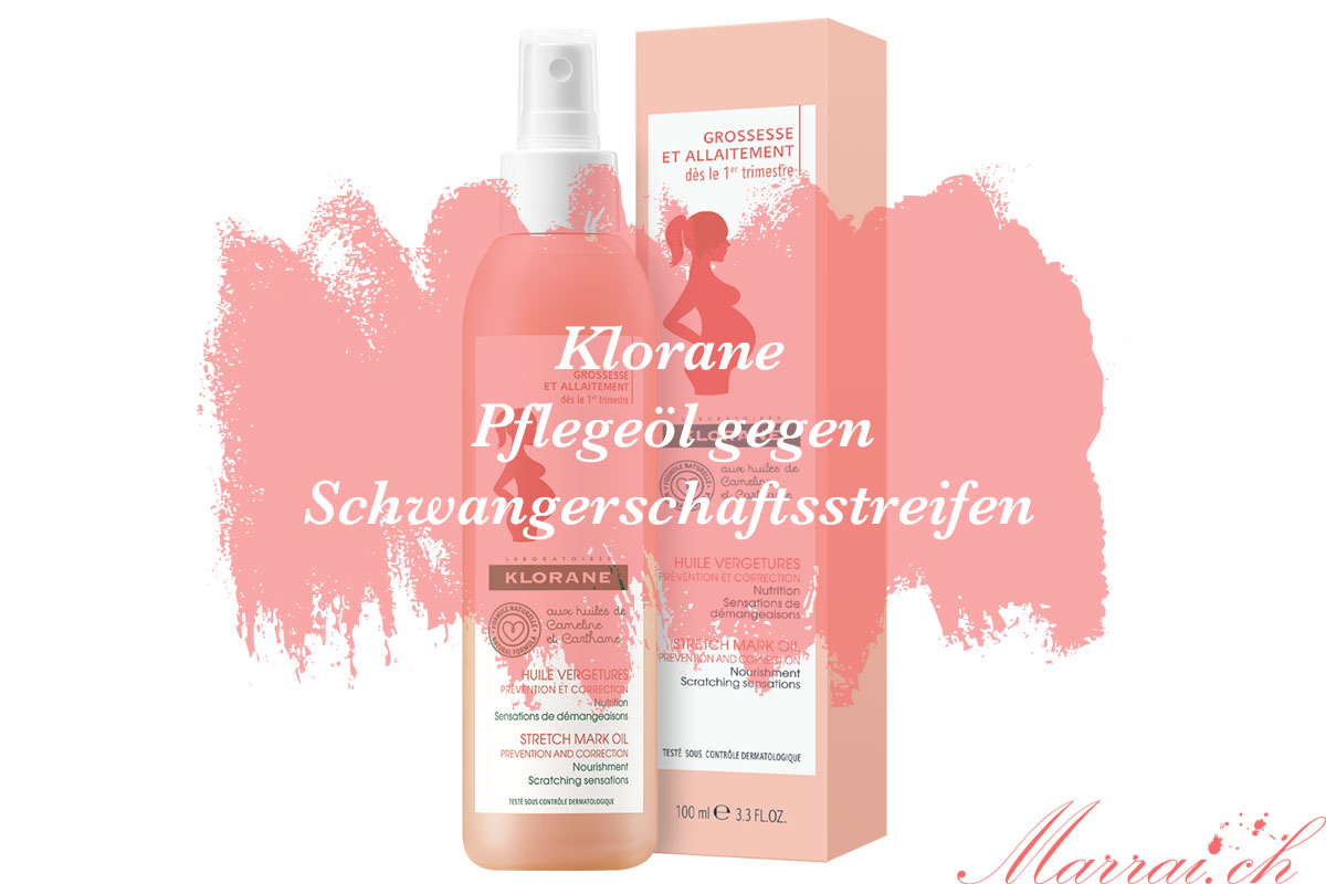 Klorane Pflegeöl gegen Schwangerschaftsstreifen